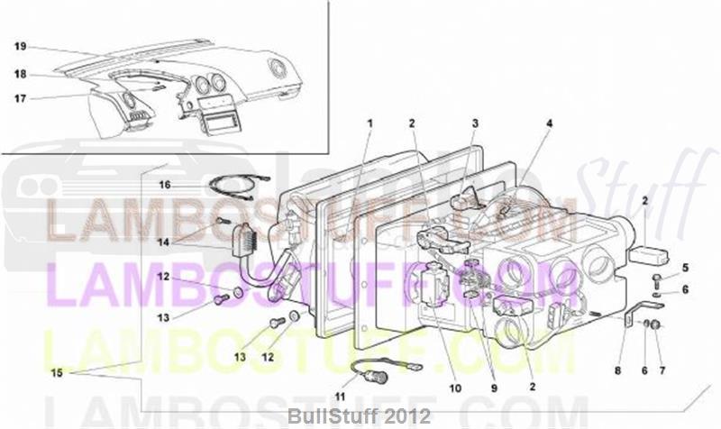 2006 Lamborghini MURCIELAGO ROADSTER USA AIR CONDITIONING SYSTEM (45.04.00)